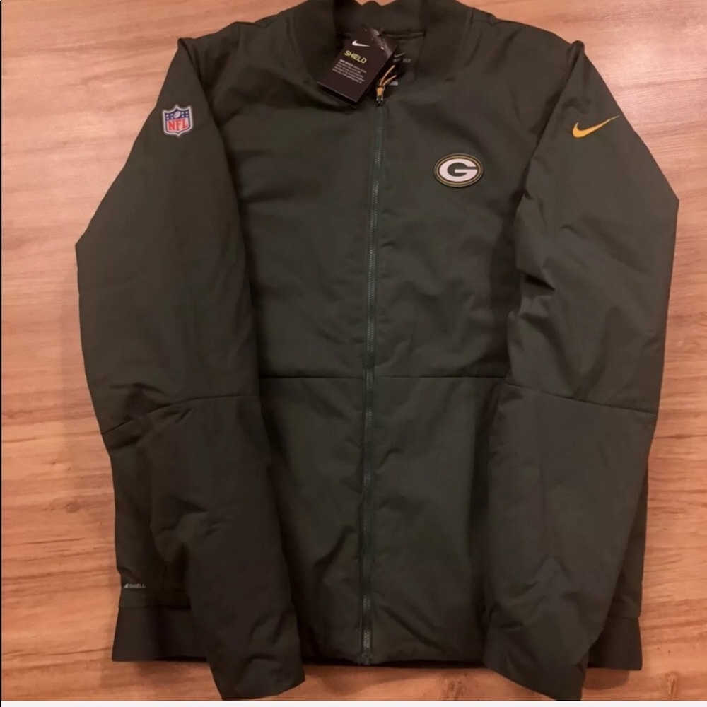 Nike Shield Green Bay Packers Bomber Jacket